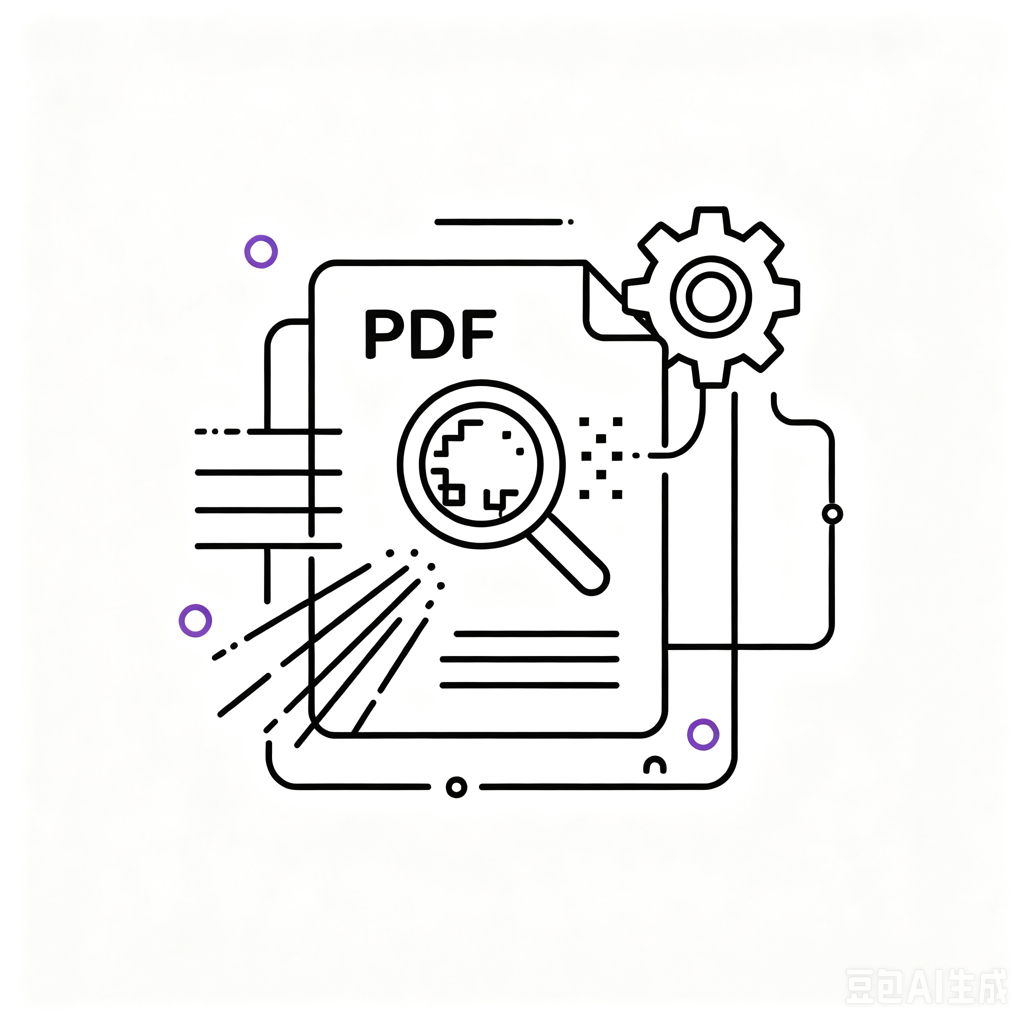 PDF 解析引擎，精准还原文件细节与色彩，解析速度更快，确保复杂文件在印刷端的忠实再现