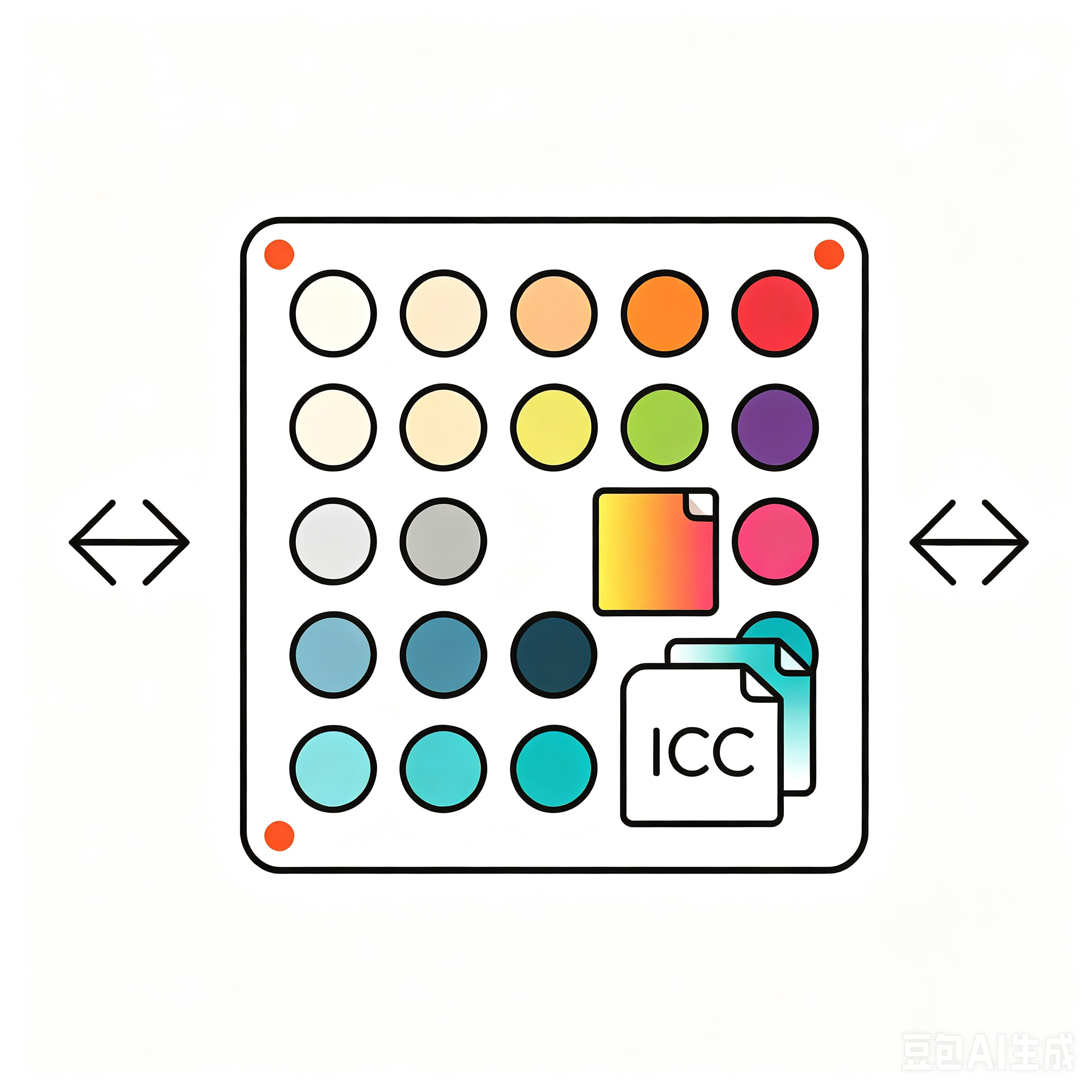 多专色 ICC 颜色替换，色彩表现更鲜艳、更富层次，无需第三方设计软件即可完成专色 ICC 替换，简化工作流程